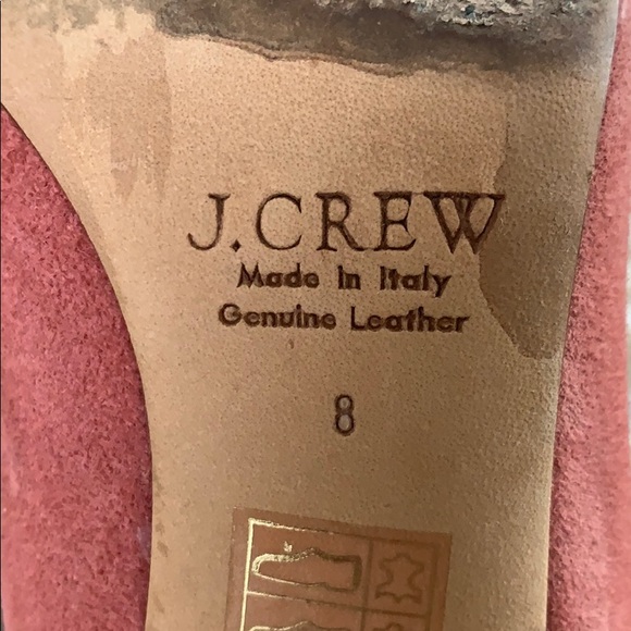 J. Crew Rose Suede Stilettos - Picture 3 of 4